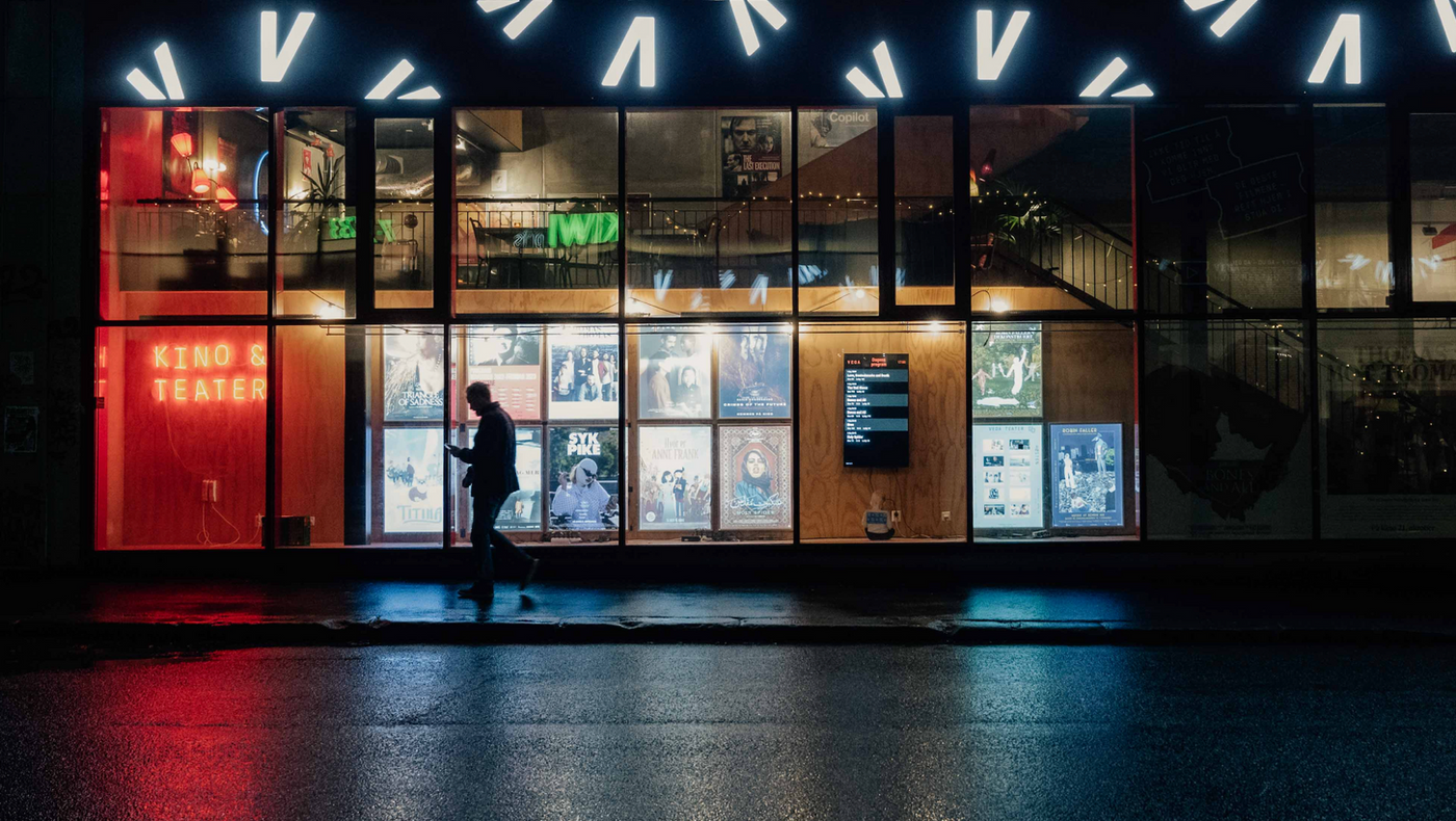 Teater og kino bygg. 