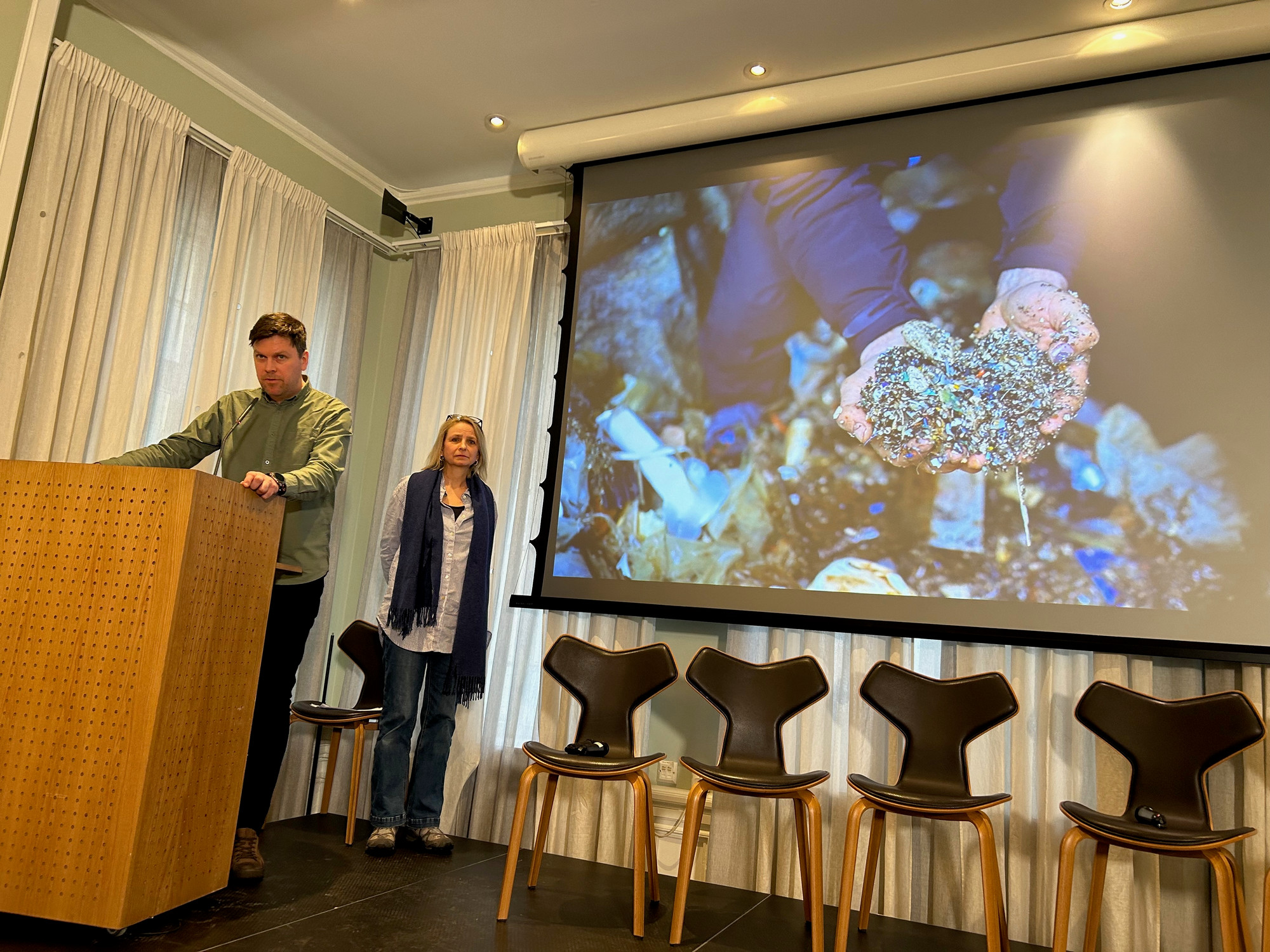 Amund Trellevik og Ingeborg Eliassen.