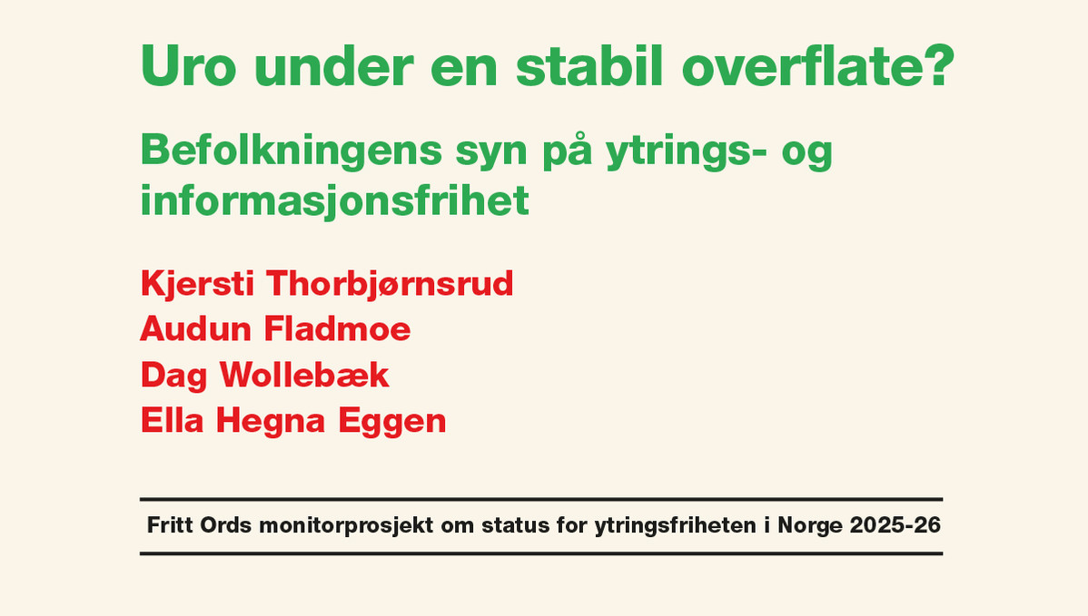 Kjersti Thorbjørnsrud, Audun Fladmoe, Dag Wollebæk, Ella Hegna Eggen