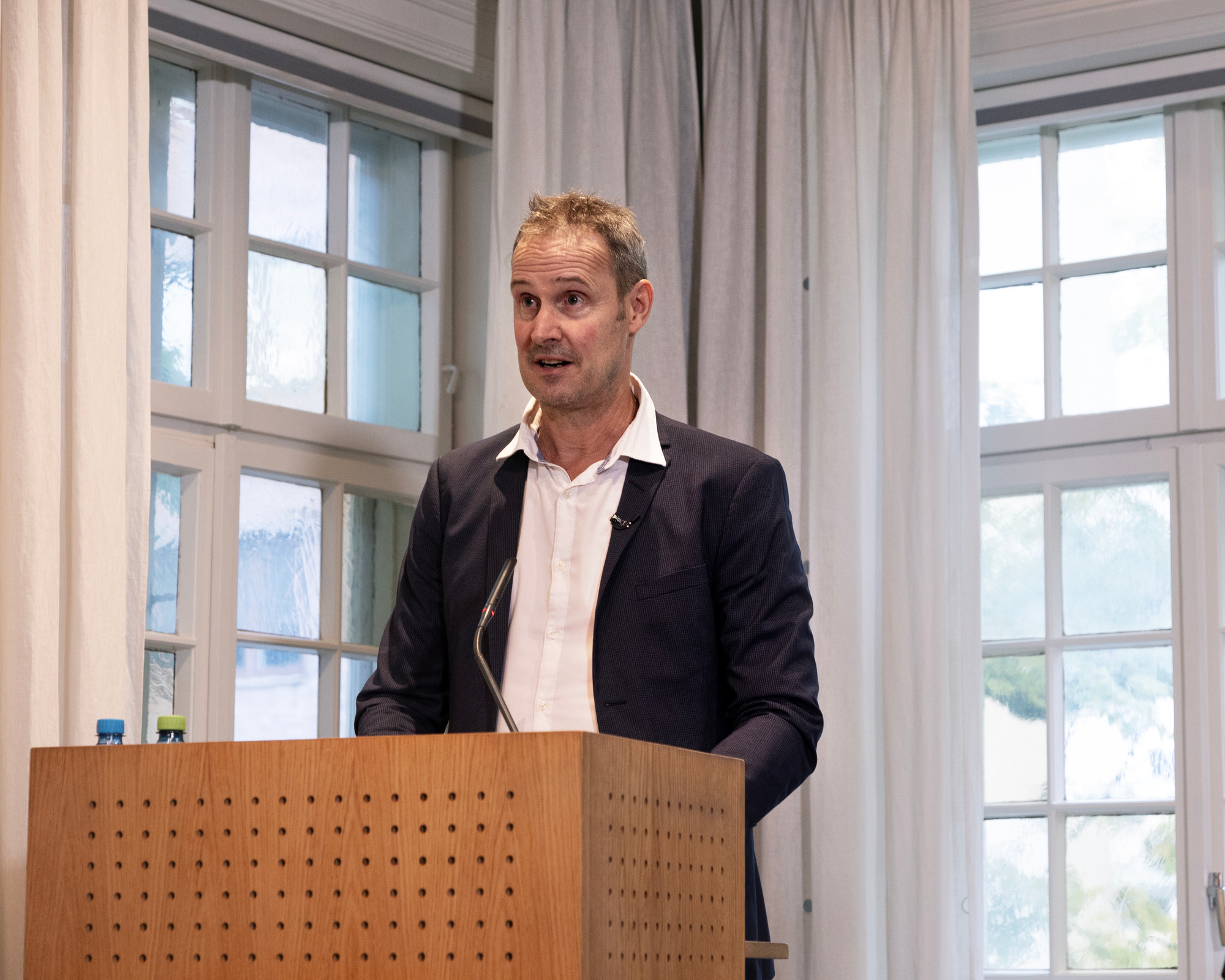 Bjørn Olav Jahr holder tale