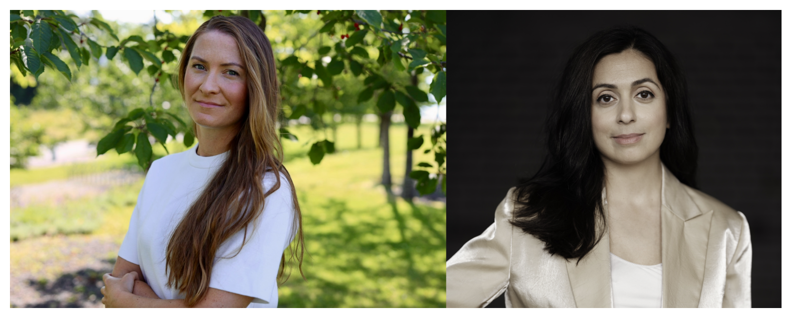 Eirin Larsen og Hadia Tajik