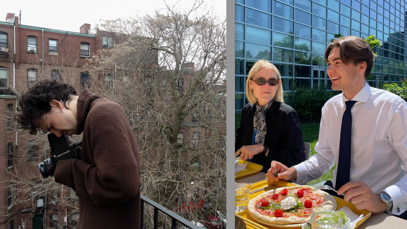 Mario de la Ossa Sætre og Magnus Rotevatn.