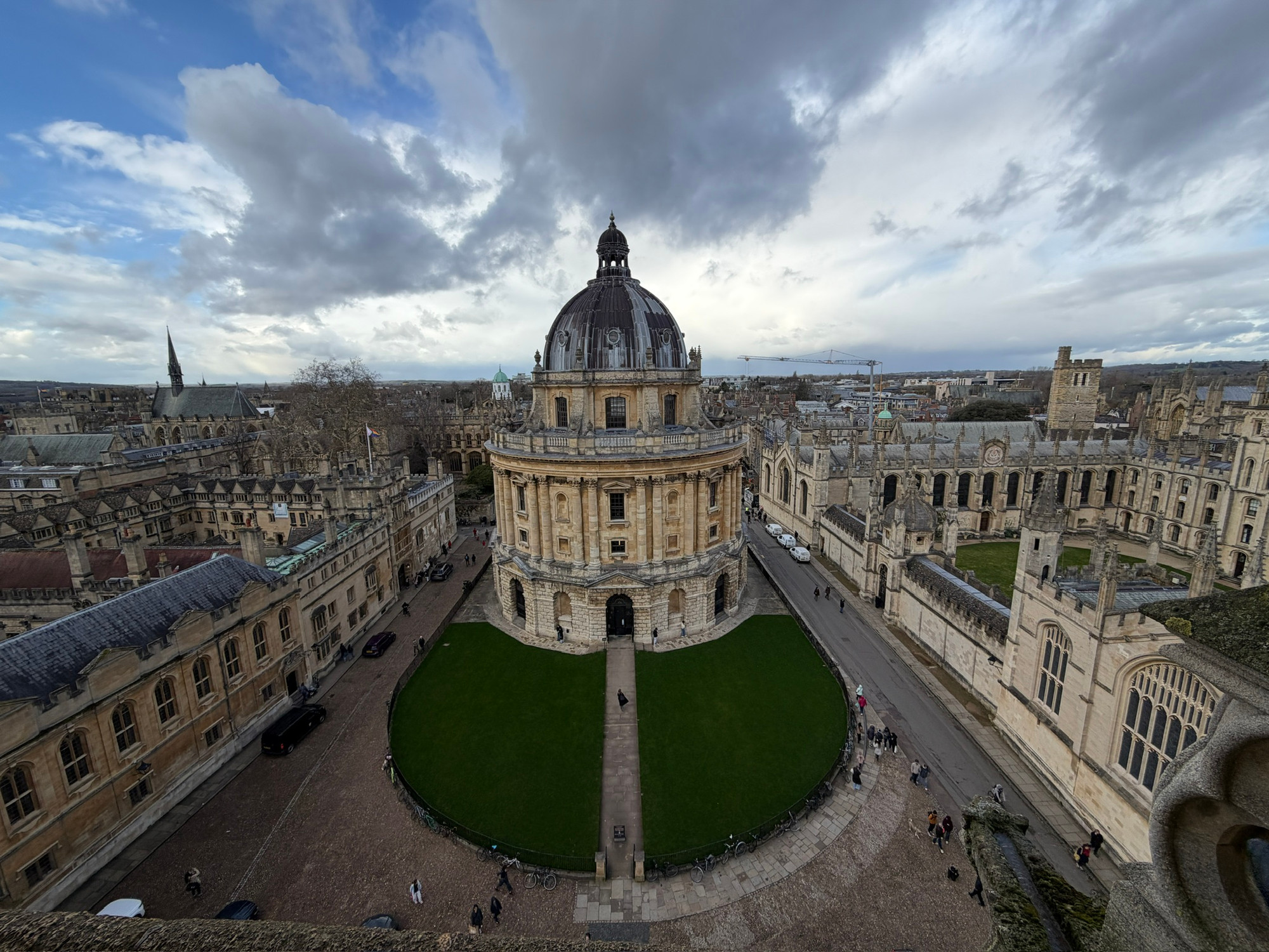 Oversiktsbilde over Oxford. 