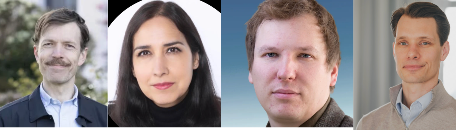  Hallvard Moe (Universitetet i Bergen), Shazia Majid (VG)  Richard Fletcher, Reuters Institute og Tellef Raabe (Fritt Ord)