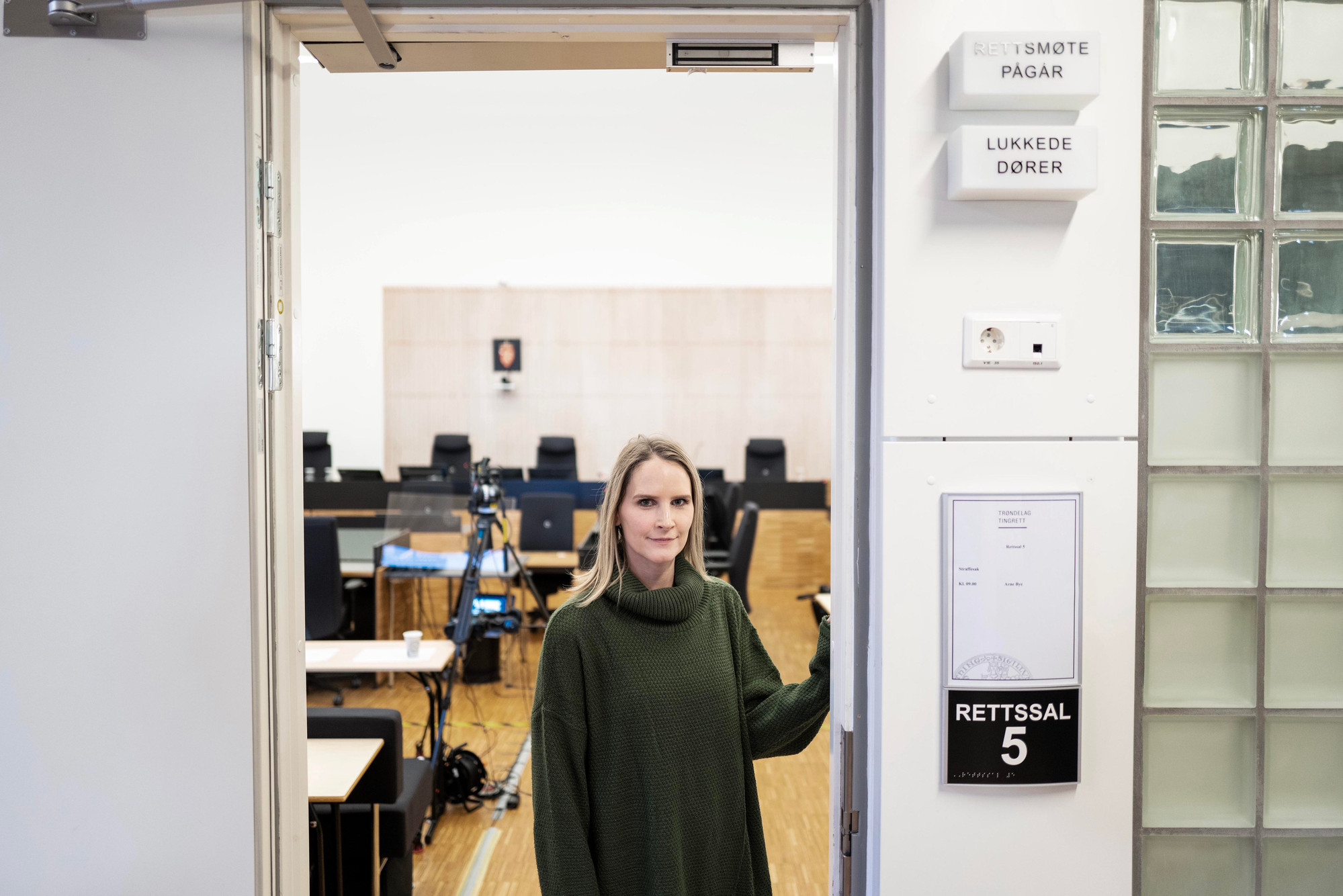Lise Jørstad leder dekningen av legesaken for Frostingen. Her fra rettssaken i første runde.
