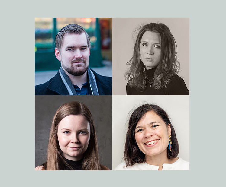 Erik Fossum, Ida Madsen Hestman, Frida Hemstad Danmo og Sigrid Hvidsten,