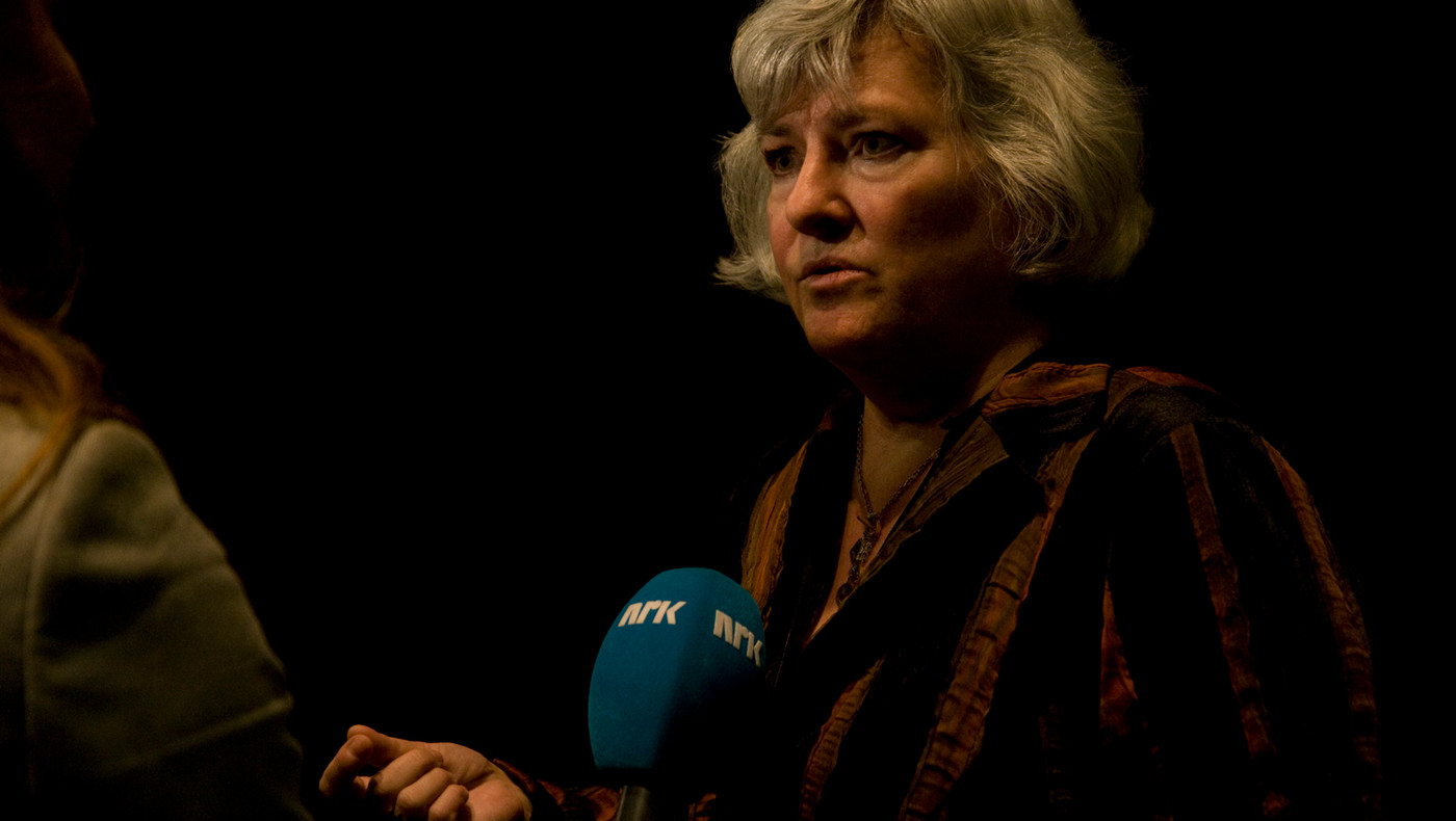 Nina Karin Monsen intervjues 2009