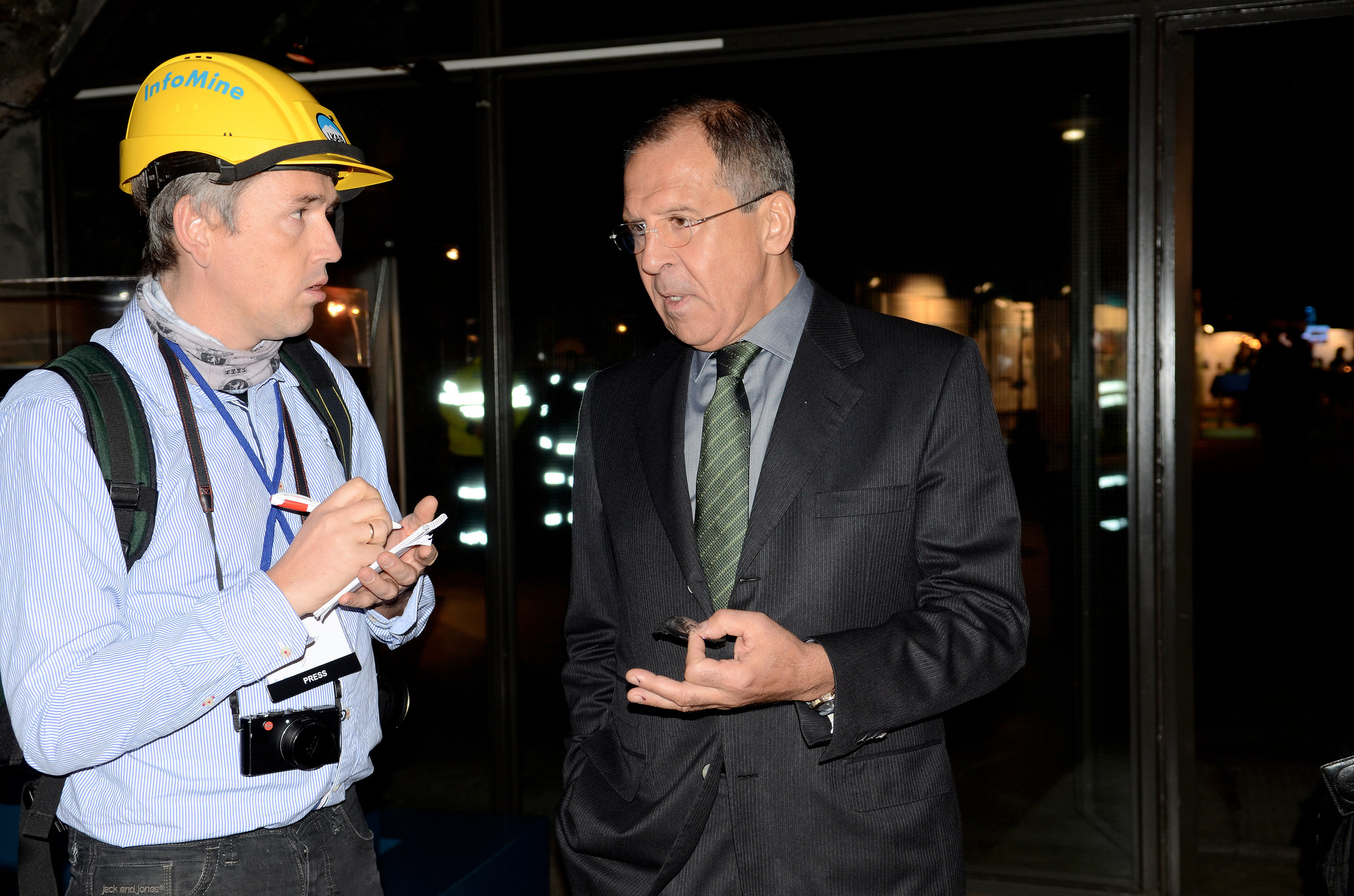 Thomas Nilsen i Intervju med Sergei Lavrov,